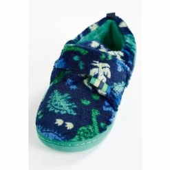 F&F Navy Blue Dino Cupsole Slippers -F&F Shop unnamed file 2803