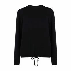F&F Rib Detail Black Sweatshirt -F&F Shop unnamed file 2813