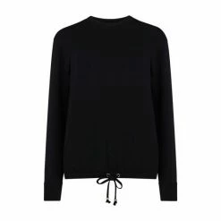 F&F Rib Detail Black Sweatshirt -F&F Shop unnamed file 2814