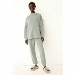 F&F Hinc Allegra Green Lounge Top -F&F Shop unnamed file 2817