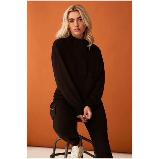 unnamed-file-2826.jpg F&F Premium Zip Placket Brown Sweatshirt -F&F Shop unnamed file 2826