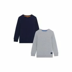 F&F Grey Quilted Sweat Top 2 Pack -F&F Shop unnamed file 2871