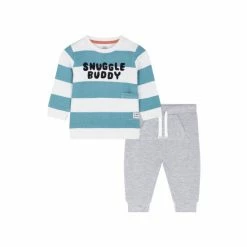F&F Natural Snuggle Buddy Sweat Set