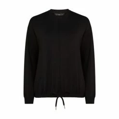 F&F Daniella Black Pintuck Crew Sweatshirt 7 F&F Daniella Black Pintuck Crew Sweatshirt -F&F Shop unnamed file 2885