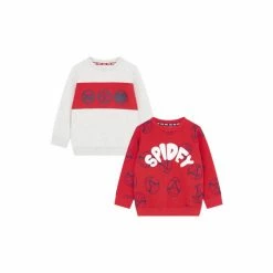 F&F Red Spidey Sweatshirt 2 Pack