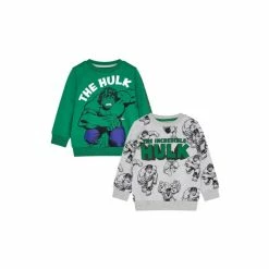 F&F Green Hulk Sweatshirt 2PK