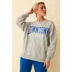 F&F Grey Downtown Applique Sweatshirt -F&F Shop unnamed file 2934