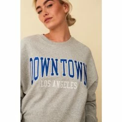 F&F Grey Downtown Applique Sweatshirt -F&F Shop unnamed file 2935