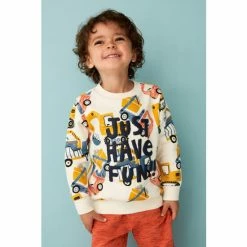 F&F Orange Dig It Sweatshirts 2 Pk -F&F Shop unnamed file 2946