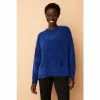 F&F Blue Chenille Crew Neck Jumper -F&F Shop unnamed file 2963