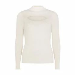 F&F Cut-Out Rib White Jumper 6 F&F Cut-Out Rib White Jumper -F&F Shop unnamed file 2973