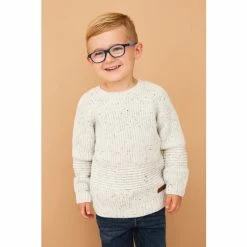 F&F Natural Fisherman Textured Knitted Jumper