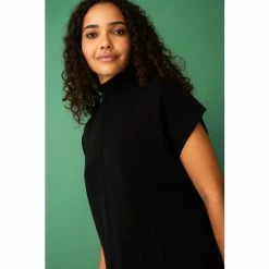 F&F Black Turtleneck Knitted Tank Jumper -F&F Shop unnamed file 3027