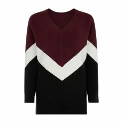 F&F Colourblock Batwing Black Jumper -F&F Shop unnamed file 3035