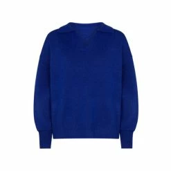 F&F Blue Trophy Collar Jumper -F&F Shop unnamed file 3052