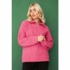 F&F Pink Zip Funnel Neck Jumper -F&F Shop unnamed file 3054