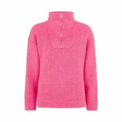F&F Pink Zip Funnel Neck Jumper 7 F&F Pink Zip Funnel Neck Jumper -F&F Shop unnamed file 3059