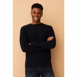 F&F Blue Cotton Texture Knitted Jumper 4 F&F Blue Cotton Texture Knitted Jumper -F&F Shop unnamed file 3068