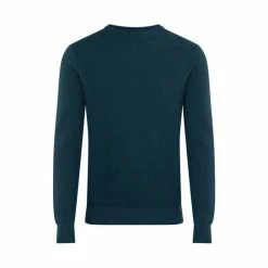 F&F Teal Green Cotton Texture Knitted Jumper -F&F Shop unnamed file 3077