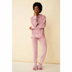 F&F Pink Jolene Island Fleece Hoodie
