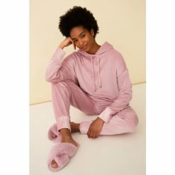F&F Pink Jolene Island Fleece Hoodie -F&F Shop unnamed file 3088