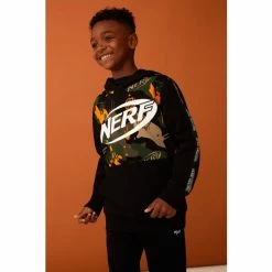 F&F Black Nerf Camo Hoodie