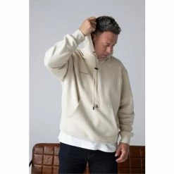 F&F FW Bridge Cream Graphic Hoodie