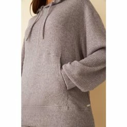 F&F Grey Rib Snit Hoodie -F&F Shop unnamed file 3161