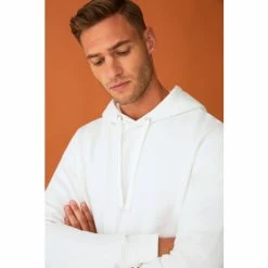 F&F White Overhead Hoodie -F&F Shop unnamed file 3167