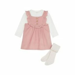 F&F Pink Cord Pinafore -F&F Shop unnamed file 3218