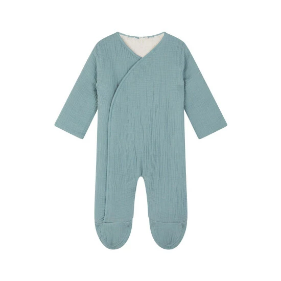 F&F Mini Hinch Green Woven Pramsuit 2 F&F Mini Hinch Green Woven Pramsuit