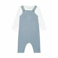 F&F Mini Hinch Boys Sage Green Snit Dungarees 4 F&F Mini Hinch Boys Sage Green Snit Dungarees -F&F Shop unnamed file 33