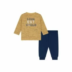 F&F Orange Look Out World Long Sleeve T-Shirt And Jogger Set 3 F&F Orange Look Out World Long Sleeve T-Shirt And Jogger Set -F&F Shop unnamed file 344