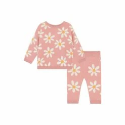 F&F Pink Floral Knit Dress