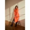 F&F FW Bridge Orange Kiera Wrap Midi Dress 2 F&F FW Bridge Orange Kiera Wrap Midi Dress -F&F Shop unnamed file 349