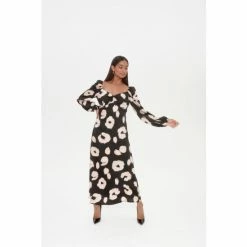 F&F FW Bridge Natural Animal Oversized Briar Midi Dress 5 F&F FW Bridge Natural Animal Oversized Briar Midi Dress -F&F Shop unnamed file 362