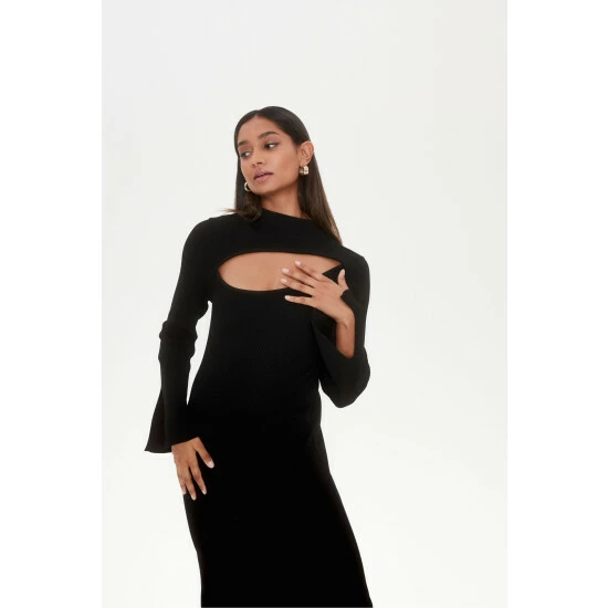 unnamed-file-383.jpg F&F FW Bridge Black India Slash Neck Knit Midi Dress -F&F Shop unnamed file 383