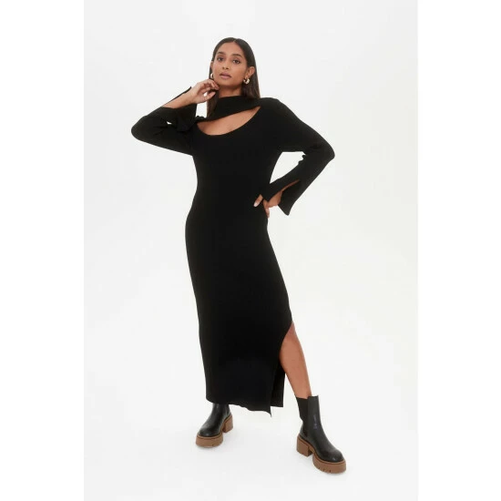 unnamed-file-384.jpg F&F FW Bridge Black India Slash Neck Knit Midi Dress -F&F Shop unnamed file 384