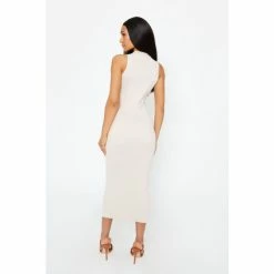 F&F FW Bridge Rhia Cream Knitted Midi Dress -F&F Shop unnamed file 432