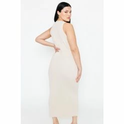 F&F FW Bridge Rhia Cream Knitted Midi Dress -F&F Shop unnamed file 435