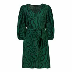 F&F Green Swirl Mini Dress -F&F Shop unnamed file 443