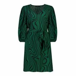F&F Green Swirl Mini Dress -F&F Shop unnamed file 444
