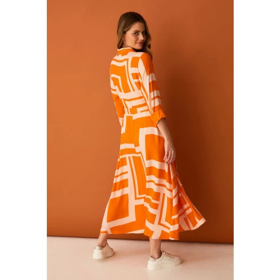 unnamed-file-446.jpg F&F Orange Geo Print Midi Shirt Dress -F&F Shop unnamed file 446