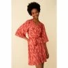 F&F Orange Zig Zag Mini Dress -F&F Shop unnamed file 451