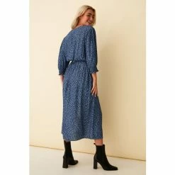 F&F Blue Spot Midi Dress -F&F Shop unnamed file 465