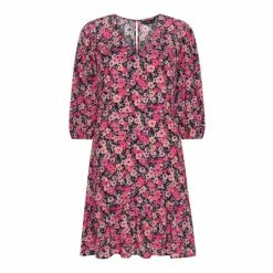 F&F Pink Floral Tea Dress -F&F Shop unnamed file 484