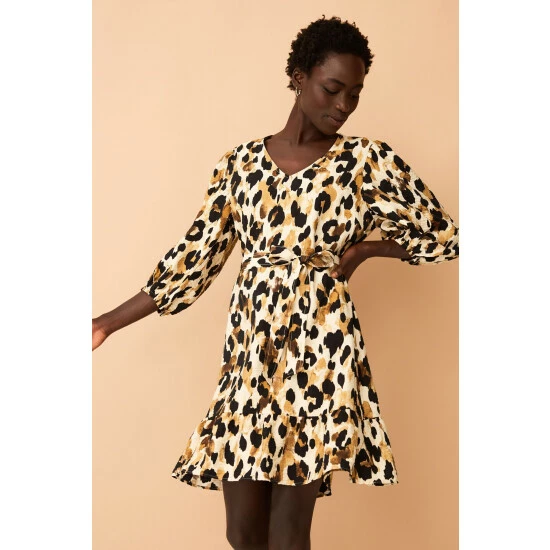 unnamed-file-505.jpg F&F Brown Animal Print Mini Dress -F&F Shop unnamed file 505