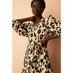 F&F Brown Animal Print Mini Dress 5 F&F Brown Animal Print Mini Dress -F&F Shop unnamed file 506