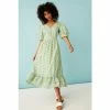 F&F Green Embroidered Broderie Midi Dress -F&F Shop unnamed file 549