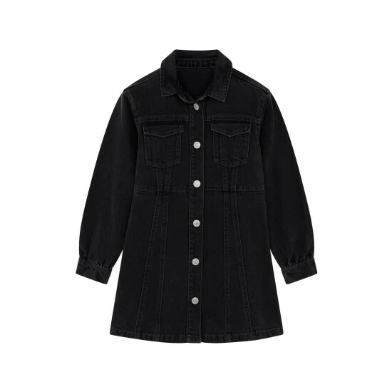 unnamed-file-586.jpg F&F Black Button Through Denim Dress -F&F Shop unnamed file 586